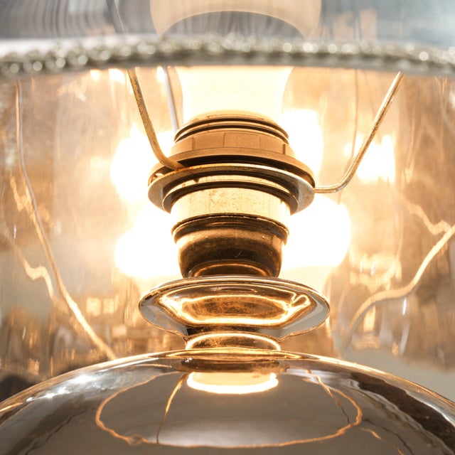 Modern Glass Table Lamp, Antique, France, 20th Century For Sale - Image 10 of 13