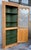 20th Century Spanish Country Corner Pine Vitrine with Glass Paneled Door For Sale - Image 4 of 18