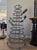 Monumental French Vineyard Industrial Metal Wine Bottle Drying Rack Tree For Sale - Image 9 of 18