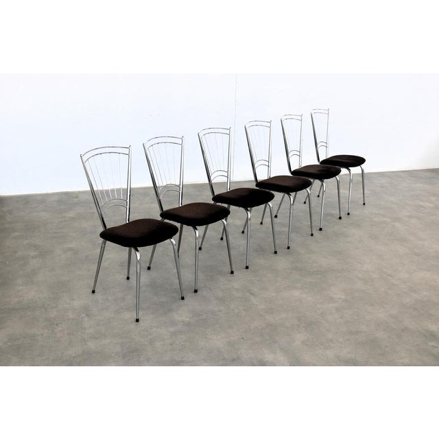 Mid-Century Modern Vintage Dining Chairs, 1960s, Set of 6 For Sale - Image 3 of 13