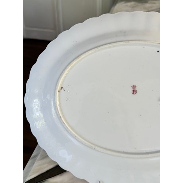 Made in England Antique Samuel Radford, LTD Imari Style Platter For Sale - Image 9 of 13