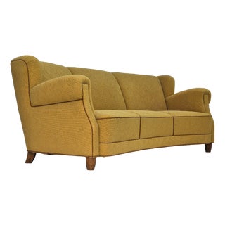 Danish Banana 3-Seater Sofa by Edmund Jørgensen, 1960s For Sale