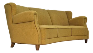 Danish Banana 3-Seater Sofa by Edmund Jørgensen, 1960s