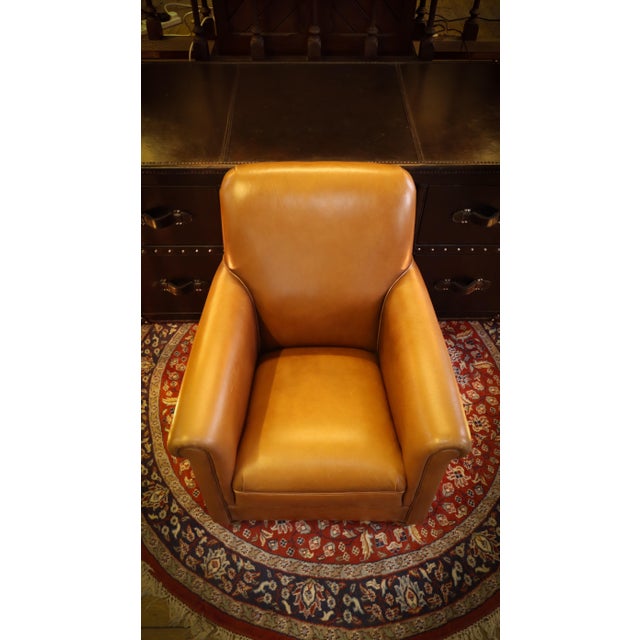 Tetrad Princess Leather Club Chair, 2010s For Sale - Image 16 of 18