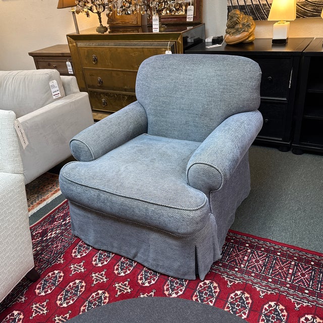 Design Plus Gallery presents a Set of Rolled Arm Chair + Matching Ottoman. The duo offers you a classic style with...