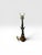 Vintage Maitlandoi-Smith Monkey Band Table Lamp With Original Monkey Finial For Sale In West Palm - Image 6 of 12