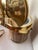Gold Cane and Acrylic Glass Table Set, 1960s, Set of 5 For Sale - Image 8 of 14