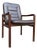 Armchair in Dark Brown Real Leather from Dyrlund For Sale