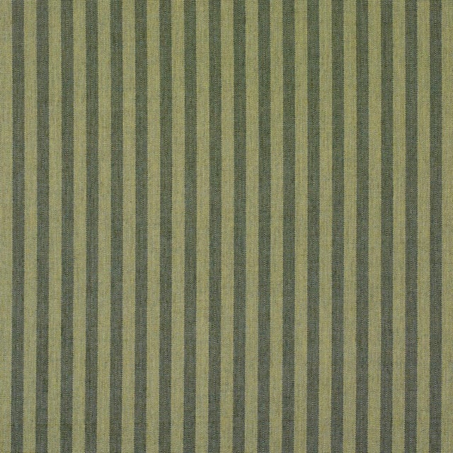 Contemporary SAMPLE - Schumacher Hanson Indoor/Outdoor Stripe Narrow Fabric In Green For Sale - Image 3 of 4