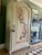 Gray Antique Painted Pine Armoire with Chinoiserie Panel, 1890s For Sale - Image 8 of 14