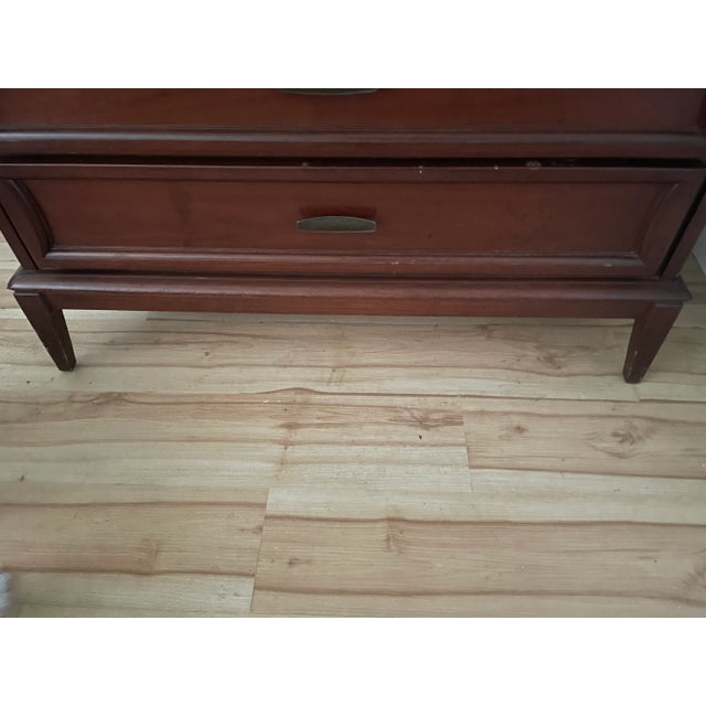 1960s Dixie Midcentury Highboy Dresser For Sale - Image 9 of 11