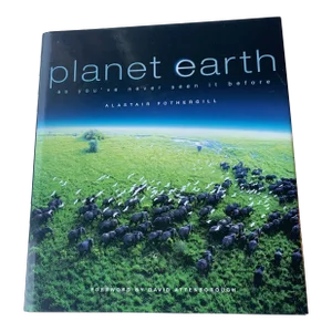 Contemporary Planet Earth Hard Cover Coffee Table Book