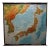 Vintage Asia Japan Korea Rollable Map Wall Chart Poster For Sale