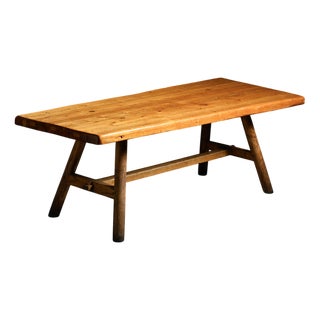 Large Dining Table by Christian Durupt, 1960 For Sale