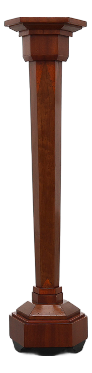 Art Deco French Burl & Oak Console, 1925