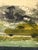 Mid Century Watercolor Landscape of a Car on a Rural Highway For Sale - Image 4 of 5
