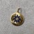 Created in 18 karat yellow gold Lapis enamel details Diamond 0.01 carat approx. Chain sold separately Crafted from 18...