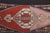 Mid 20th Century Rug Pillow for Bohemian Home Decoration -17'' X 42'' For Sale - Image 5 of 14