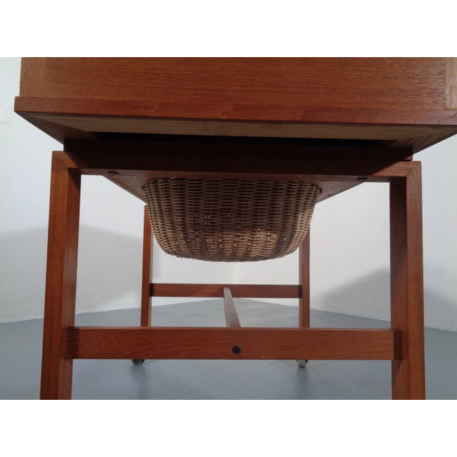 Danish Teak Serving Cart, 1960s For Sale - Image 17 of 18
