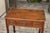 English 1780s Georgian Oak Side Table with Marlborough Legs and Chinoiserie For Sale In Atlanta - Image 6 of 11