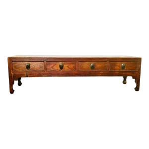 4 Drawer Low Asian Alter Table