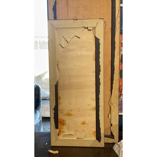 1960s Mid-Century Florentine Oil Painting on Board – Italian Vintage Art For Sale - Image 5 of 6