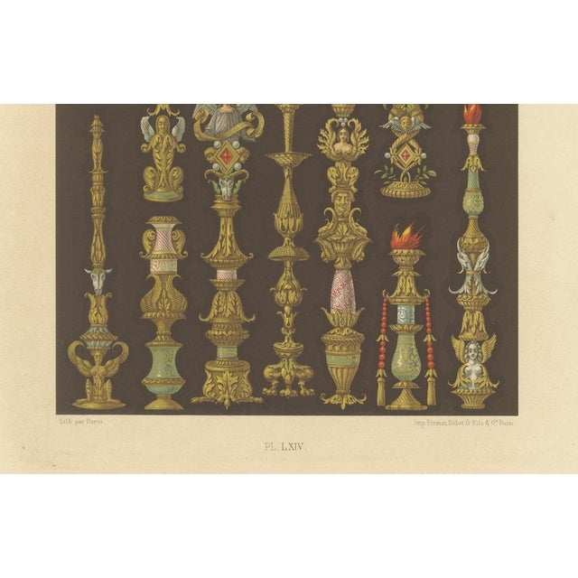 Durin, LXIV of L’Ornement Polychrome, 1869, Paper For Sale - Image 6 of 10