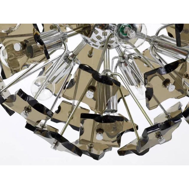 Mid-Century Italian Sputnik Chandelier from Fontana Arte, 1960s For Sale - Image 6 of 11