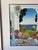 White Vintage Thomas McKnight Framed Architectural Serigraph Print, 1980s For Sale - Image 8 of 8