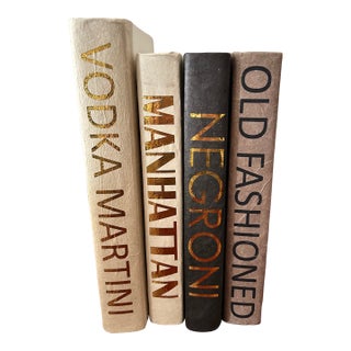 Custom Drink Books - Old Fashioned For Sale