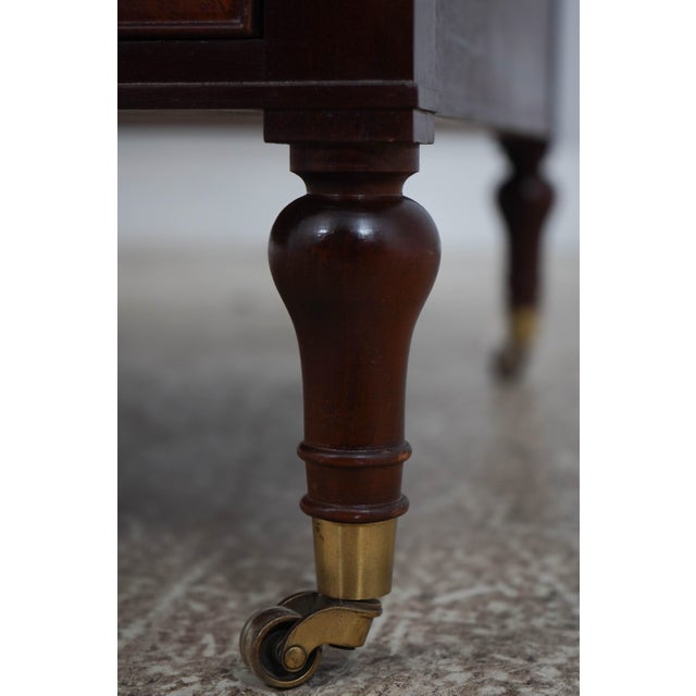 Baker Mahogany 1 Drawer Library End Table For Sale - Image 16 of 18