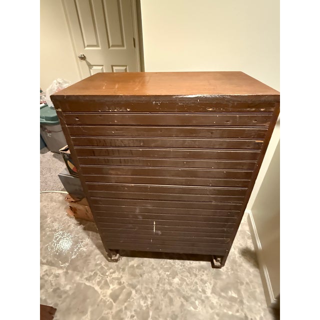 Antique Oak Ice Box For Sale - Image 10 of 11