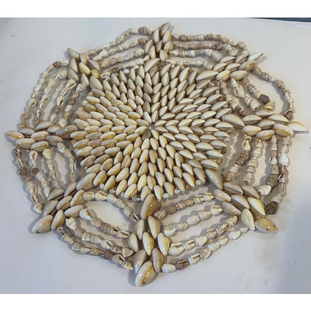 Vintage Shell Trivets - Set of 2 For Sale In Dallas - Image 6 of 8