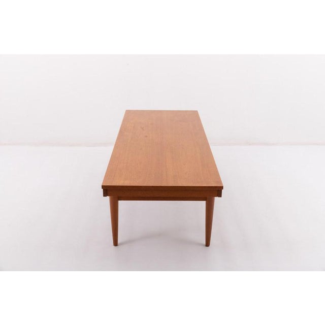 Danish Modern Teak Coffee Table, 1960s For Sale - Image 3 of 9