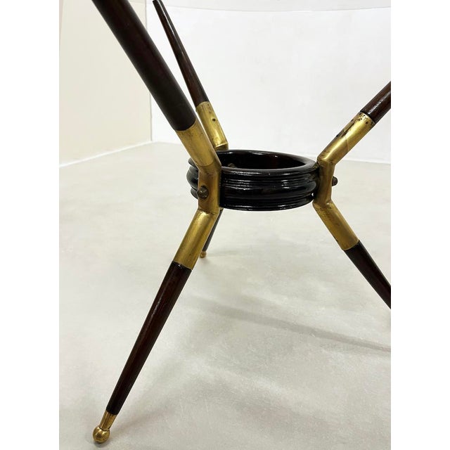 Wood Coffee Table attributed to Cesare Lacca, 1950s For Sale - Image 7 of 13