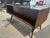 Rare Mid Century Modern Franz Ehrlich teak executive desk, professionally refinished in a rich espresso finish and...