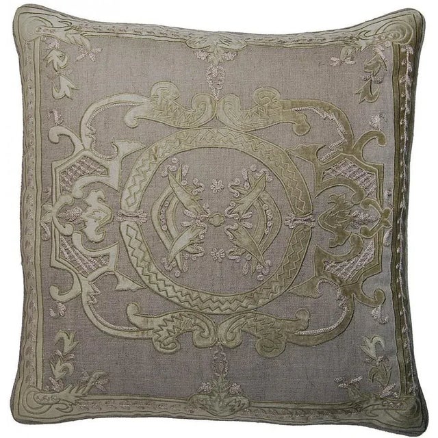 Item #: Overall measurements (inches) 22H x 22W x 4D. Overall Condition is New. Material(s): Velvet,Down/Feather...