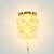 Kinkeldey Faceted Crystal Glass & Brass Wall Light from Kinkeldey, Germany, 1970s For Sale - Image 4 of 9