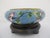 Early 20th Century Chinese Turquoise Cloisonne Vase Flower Brush Washer Bowl Custom Stand For Sale - Image 5 of 16