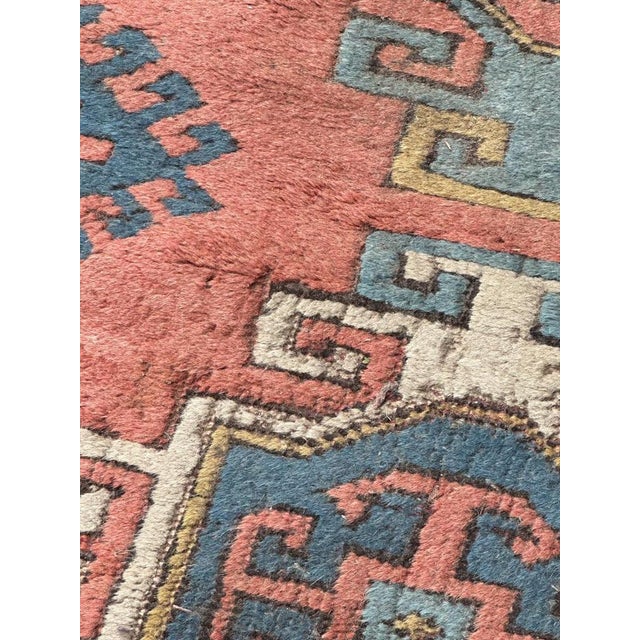 Vintage Turkish Distressed Bobyrugs Kars Runner, 1980s For Sale - Image 9 of 14