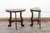 Coffee Early 19th Century Pair of Petite Italian 19th C. Demi-Lunes For Sale - Image 8 of 11
