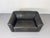 Animal Skin DS 47 Buffalo Leather Grey Sofa Two-Seater from De Sede, 1980s For Sale - Image 7 of 14