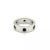 Late 20th Century Cartier Love Blue Sapphire Limited Edition 18k White Gold Ring W/Cert Size Us 4.5 Eu 49 For Sale - Image 5 of 6
