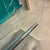 Luigi Bardini 1970s Lucite and Chrome Dry Bar With Chrome Foot Rest For Sale In Miami - Image 6 of 10