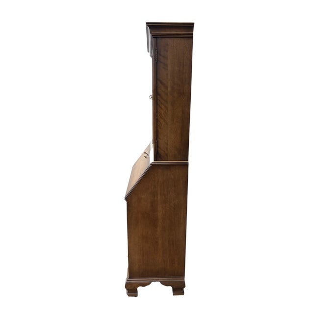 Late 20th Century Late 20th Century Jasper Cabinet Secretary Desk For Sale - Image 5 of 14