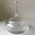 Modern Signed Cone Flower Etched Clear Crystal Covered Candy Dish by Fitzgerald For Sale - Image 3 of 13