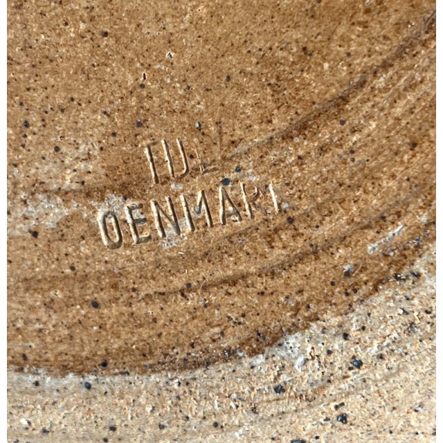 Large Mid-Century Modern Danish Studio Pottery Bowl by Tue Poulsen for Tue Keramik, 1960s For Sale - Image 17 of 18