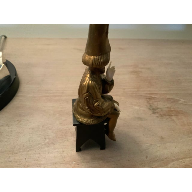 Antique Miniature Sculpture Figurine, Circa 1900 Signed Victor For Sale - Image 9 of 12