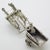 Metal Vintage Italian Handmade Silver Roman Biga Chariot with Horses Figurine, Tuscany, 1970s For Sale - Image 7 of 13