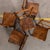 English Ash and Elm Childrens Chapel Chairs, 1940s, Set of 5 For Sale - Image 3 of 8